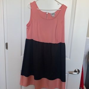 Colorblock dress